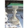 Image 1 : Cement Garden Stand, Approx. 30" Tall