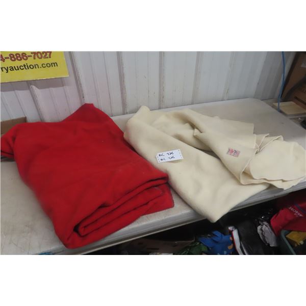 Two Wool Blankets