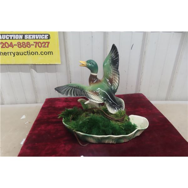 Lane and Company Porcelain Duck Lamp