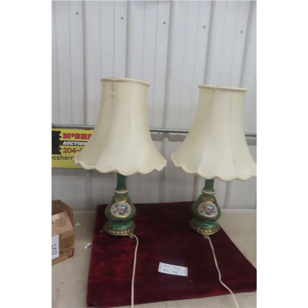 2 x Electric Table Lamps