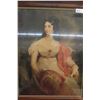 Image 2 : Framed ‘Timeless Face’ Artwork From The Regency Era, Approx. 27" x 32"