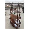 Image 2 : 1890's Solid Walnut What-Not Shelf 60" x 36"