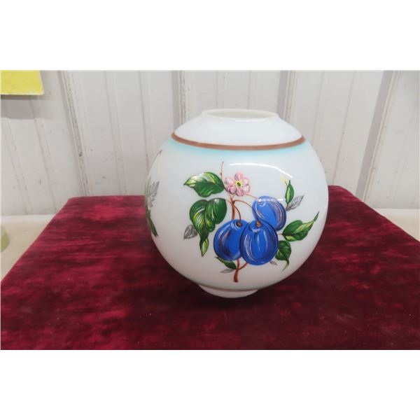 Milk Glass Globe Shade for Aladdin Lamp
