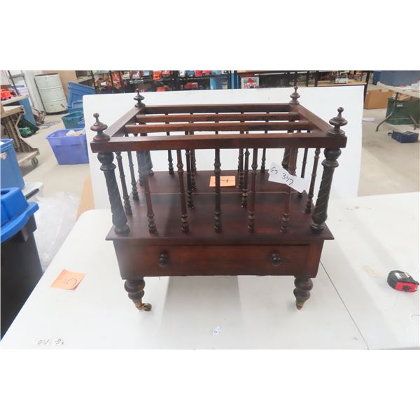 Circa 1860 Rosewood Sheet Music Stand - 20" x 19" x 15"
