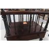 Image 5 : Circa 1860 Rosewood Sheet Music Stand - 20" x 19" x 15"