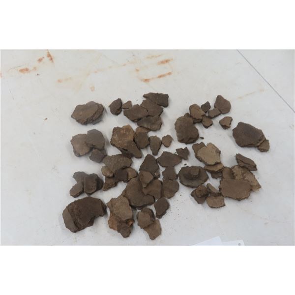 Pottery Shard From Northern Manitoba Dig Sites