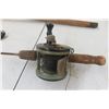 Image 3 : Antique Fishing Rod And Reel With Net And Gaff Hook
