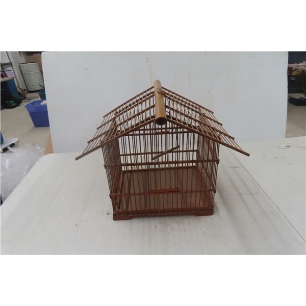 Decorative Bamboo Bird Cage