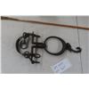 Image 2 : Horse Group Including Pair Of Roping Cuffs, Riding Crop, And Rare Spanish Kit