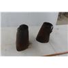 Image 6 : Horse Group Including Pair Of Roping Cuffs, Riding Crop, And Rare Spanish Kit