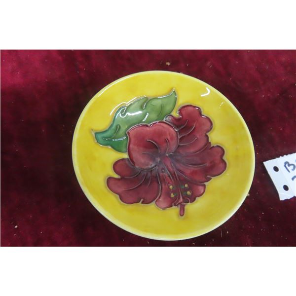 Moorcroft Dish 3 3/4'' Diameter 