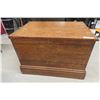 Image 1 : Early Wood Chest Measuring 26'' x 36'' x 25'' 
