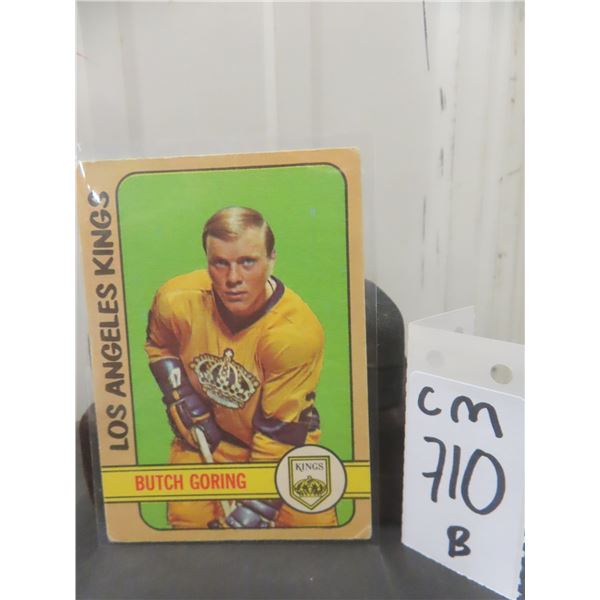 1972–73 Butch Goring Los Angeles Kings Hockey Card