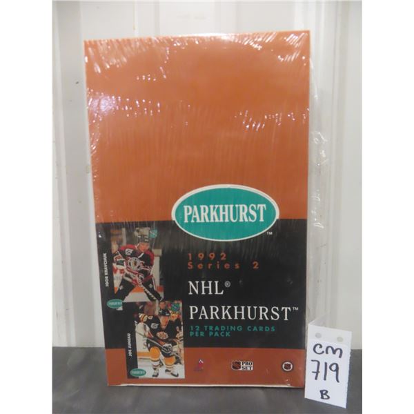 Sealed 1992 Parkhurst Hockey Card Box