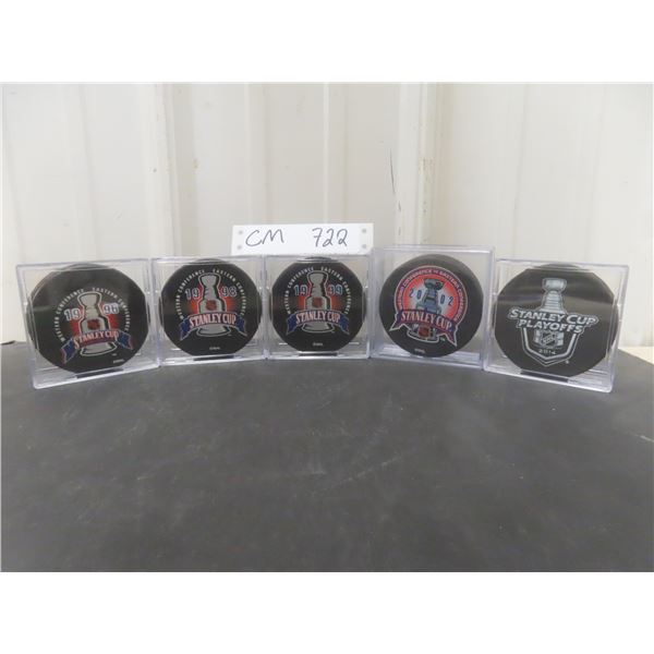 Stanley Cup Playoffs Hockey Puck Collection