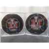 Image 2 : Stanley Cup Playoffs Hockey Puck Collection