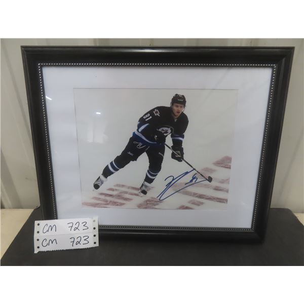 Signed and Framed Kyle Connor Winnipeg Jets Photograph