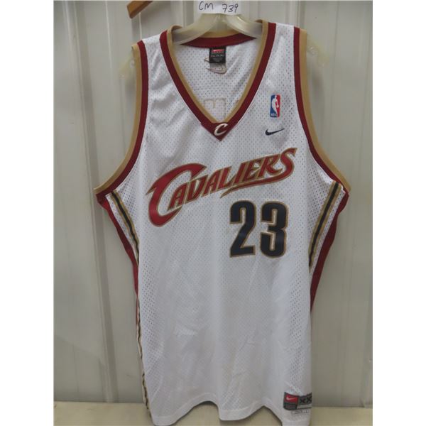 Authentic LeBron James Cleveland Cavaliers XXL Jersey