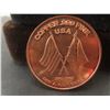 Image 2 : Three One Ounce Copper Coins