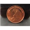 Image 4 : Three One Ounce Copper Coins