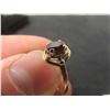 Image 4 : 10k Gold Garnet Ring, Size 5 1/2, Total Weight 1.2 Grams