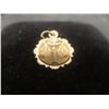 Image 1 : 10k Gold Pendant, Total Weight 0.44 Grams