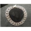 Image 1 : Sterling Silver Bracelet, 7 1/2" Length, Total Weight 14.5 Grams