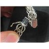Image 4 : Sterling Silver Bracelet, 7 1/2" Length, Total Weight 14.5 Grams