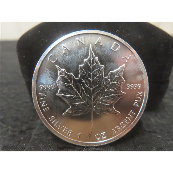 Fine Silver One Ounce Canadian Five Dollar Coin