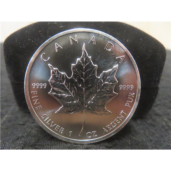 Fine Silver One Ounce Canadian Five Dollar Coin