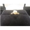 Image 1 : 10k Gold Ring With Pearl, Size 6, Weighing 2 Grams