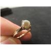 Image 3 : 10k Gold Ring With Pearl, Size 6, Weighing 2 Grams