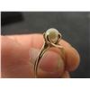 Image 5 : 10k Gold Ring With Pearl, Size 6, Weighing 2 Grams