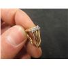 Image 4 : 10k Gold Ring With Diamond, Size 6, Total Weight 2.7 Grams
