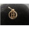 Image 1 : 10k Gold "H" Letter Pendant, Total Weight 0.45 Grams
