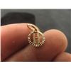 Image 4 : 10k Gold "H" Letter Pendant, Total Weight 0.45 Grams