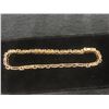 Image 7 : 10k Gold Bracelet With Diamond, 7" Length, Total Weight 6.8 Grams