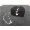 Image 1 : Sterling Silver Necklace, 18" Length, Total Weight 5.5 Grams