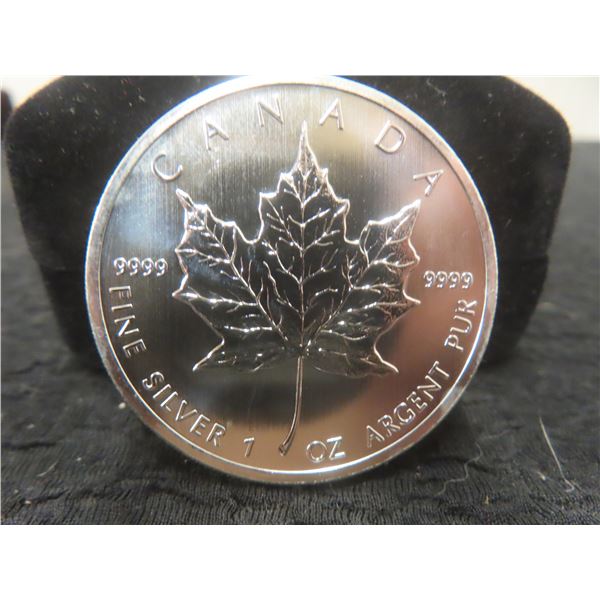 Fine Silver One Ounce Canadian Five Dollar Coin