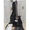 Image 1 : Ashtharpe Electric Acoustic Guitar Kit With Soft Case, Extra Strings, Strap, and Picks