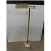 Image 1 : Brass Floor Lamp, Approximately 50" Tall