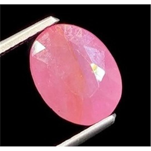 2.9 ct Certified Mozambique Ruby gemstone Untreated ($4,050 Appraisal)