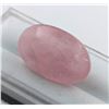 Image 2 : 23.5 ct Certified Pink Morganite gemstone ($24,100 Appraisal)