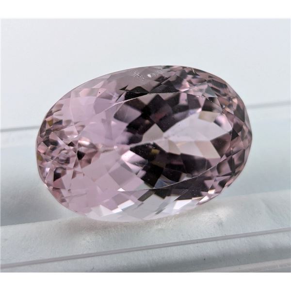 21.09 ct Certified Pink Kunzite gemstone ($7,550 Appraisal)