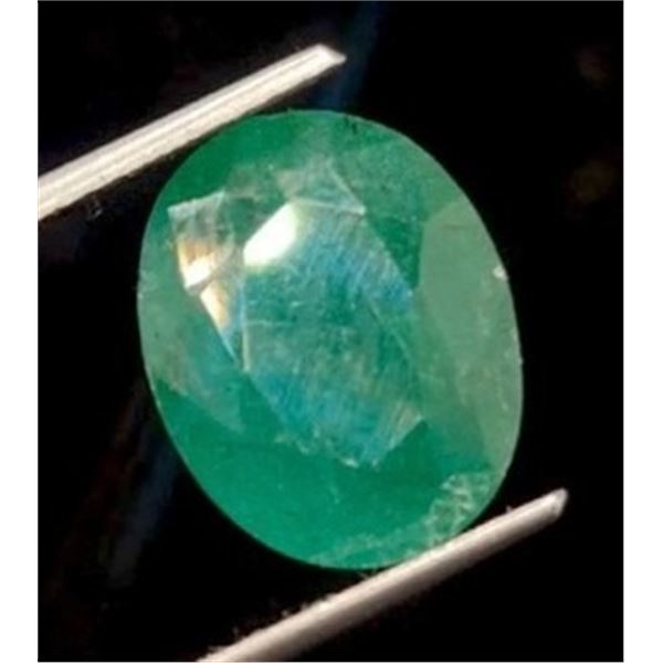 6.4 ct Certified Emerald gemstone ($8,650 Appraisal)