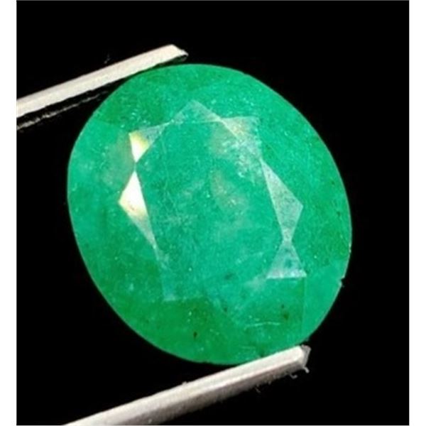 5.2 ct Certified Emerald gemstone ($7,850 Appraisal)