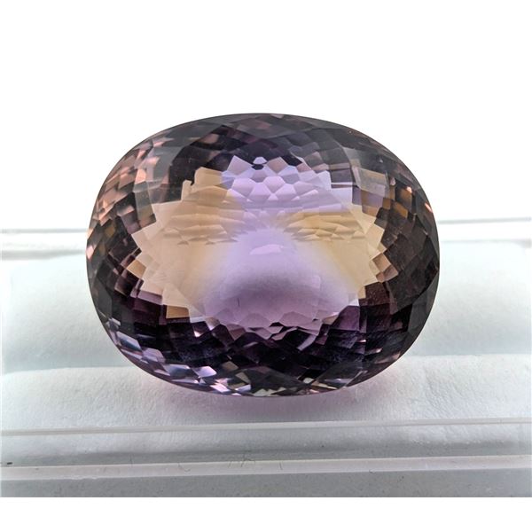 56.37 ct Certified Bi-Colour Ametrine gemstone ($12,700 Appraisal)