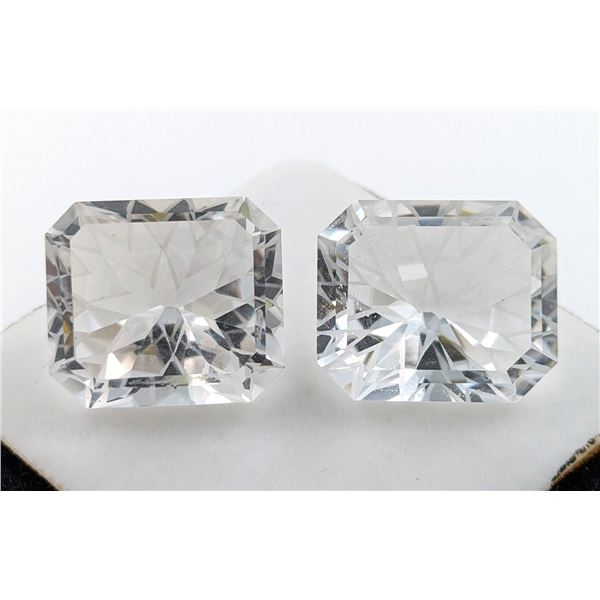 64.23 ct Certified Mermaid Rock Quartz gemstone Pair ($6,750 Appraisal)