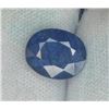 Image 1 : 5.2 ct Certified Midnight Blue Sapphire gemstone ($7,200 Appraisal)