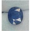 Image 2 : 5.2 ct Certified Midnight Blue Sapphire gemstone ($7,200 Appraisal)